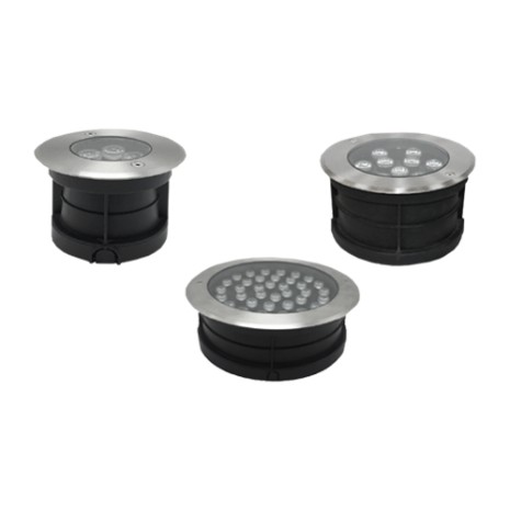LED Inground Uplight Round